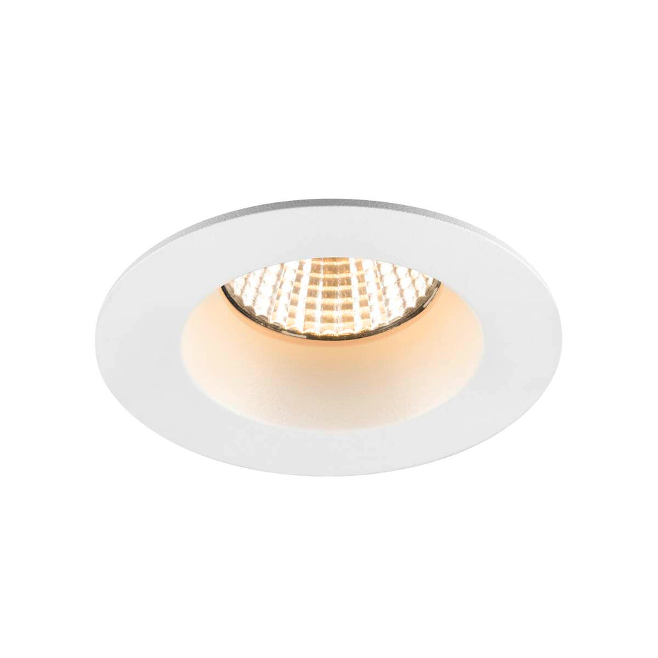SLV New Tria® 68 Deckeneinbauleuchte 3000K 38° Ip 20 / Ip 65 Rund Weiß