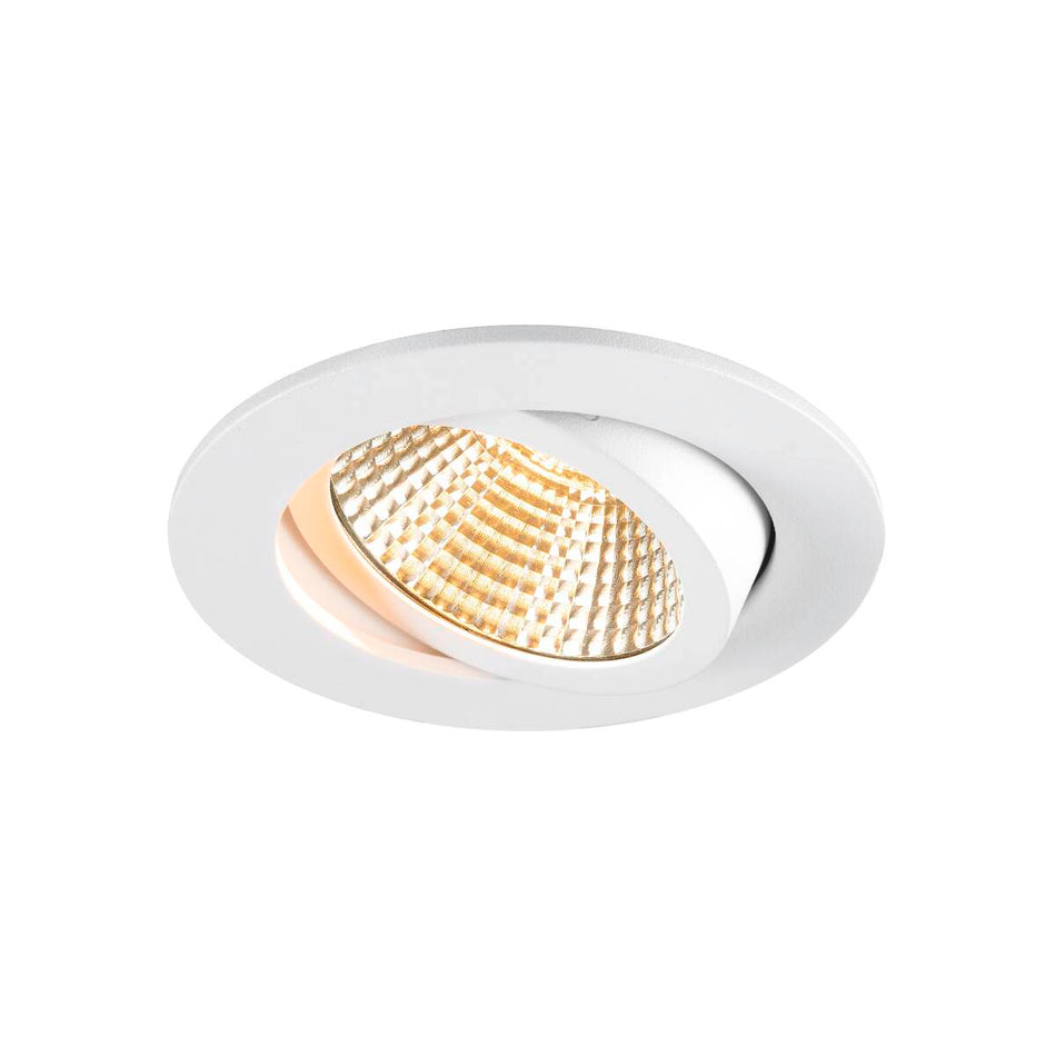 Anneau de montage au plafond New Tria® 95 D: 11 H: 2,6 cm Ip 20 Blanc