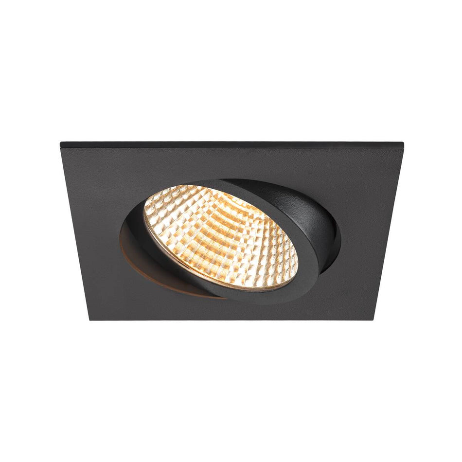 Anneau de montage au plafond New Tria® 95 L : 11 l : 11 H : 2,6 cm Ip 20 Noir