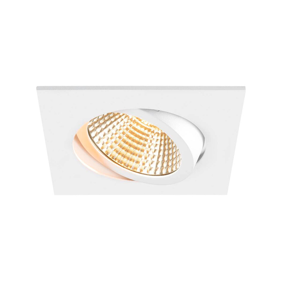 Anneau de montage au plafond New Tria® 95 L : 11 l : 11 H : 2,6 cm Ip 20 Blanc