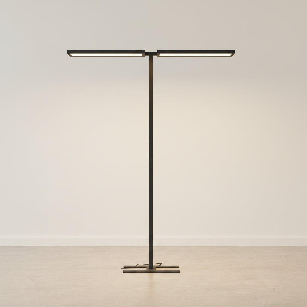 SLV WORKLIGHT PRO LED Stehleuchte Schwarz – 150 W, 20000 lm, 4000 K, CRI 80