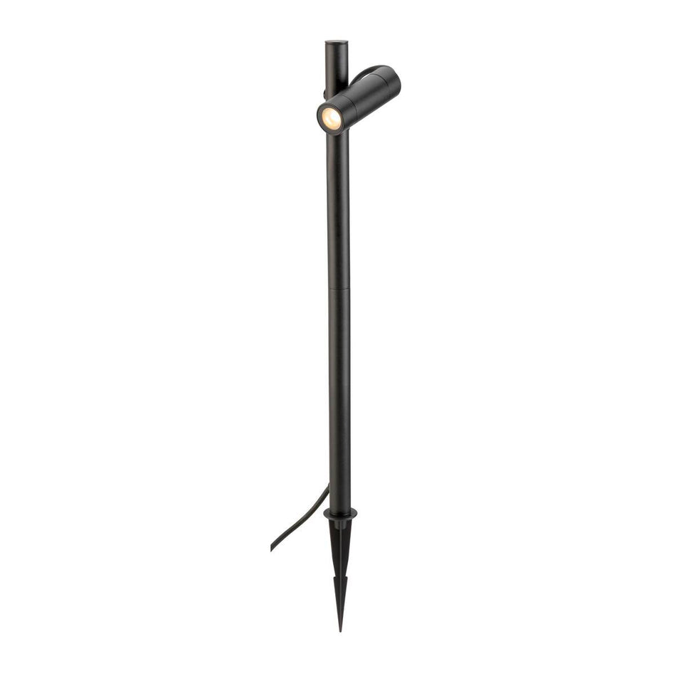 SLV HELIA SLIM Pole Single LED Gartenstrahler Schwarz 3000K IP65 – 1007868