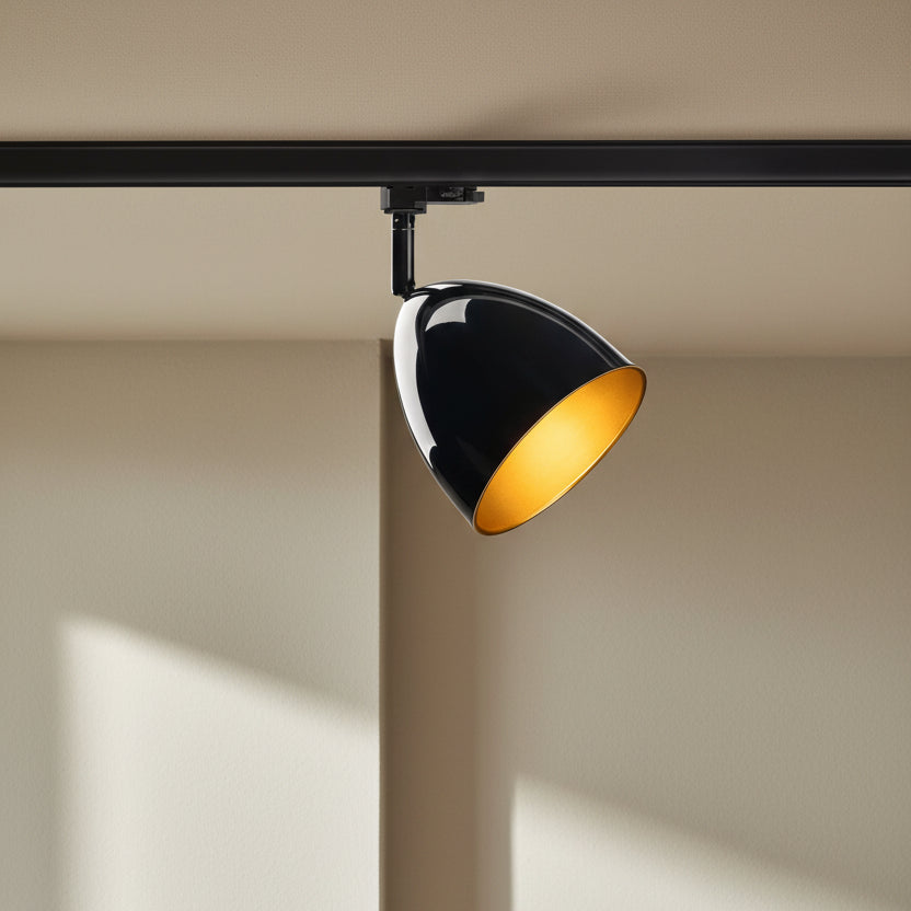 SLV PARA CONE 14 3 Phasen System Leuchte konventionell Schwarz – 25 W