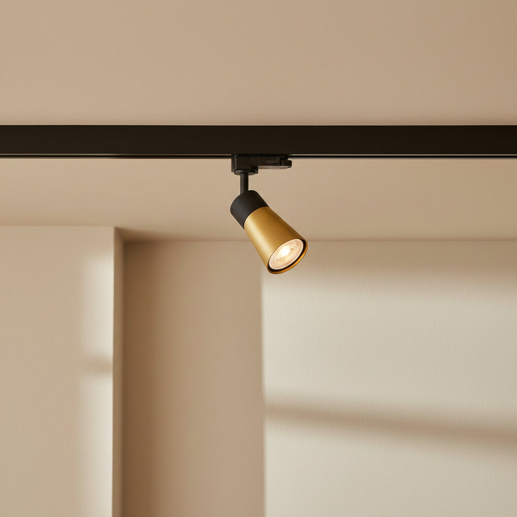 SLV PURI 2.0 Cone 3 Phasen System Leuchte konventionell Schwarz – 6 W
