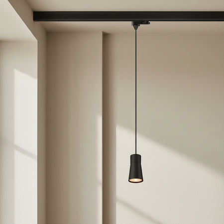 SLV PURI 2.0 Cone 3 Phasen System Leuchte konventionell Schwarz – 6 W