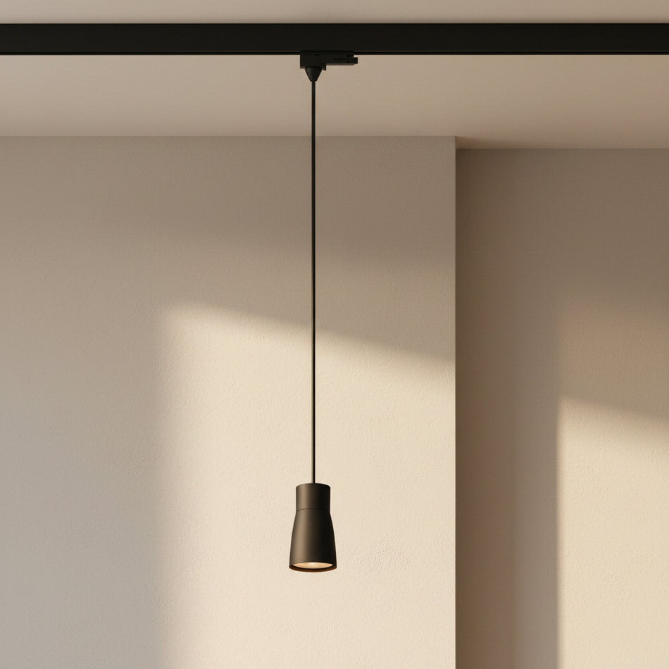 SLV PURI 2.0 Dome 3 Phasen System Leuchte konventionell Schwarz – 6 W