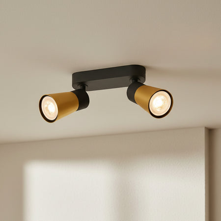 SLV PURI 2.0 Cone 3 Phasen System Leuchte konventionell Schwarz – 6 W