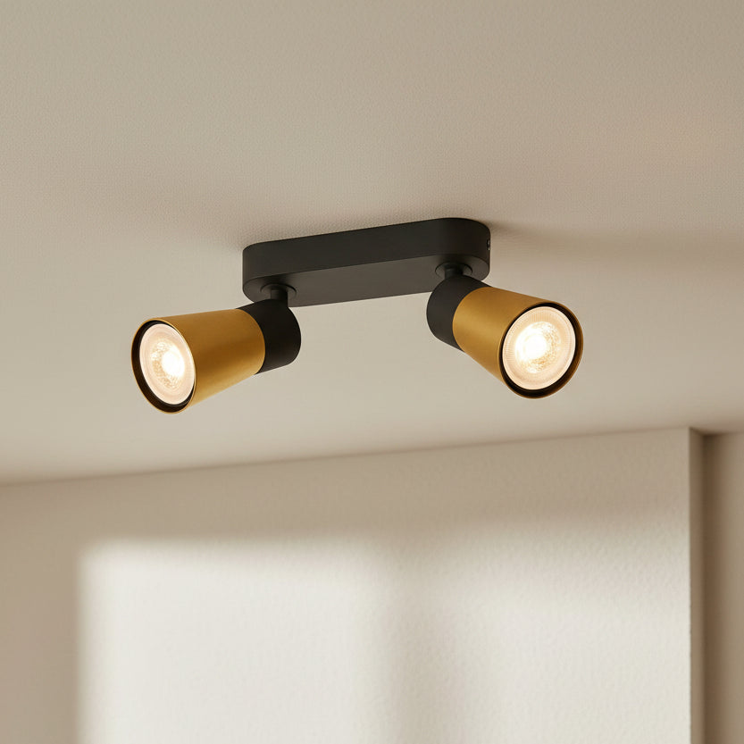 SLV PURI 2.0 Cone 3 Phasen System Leuchte konventionell Schwarz – 6 W