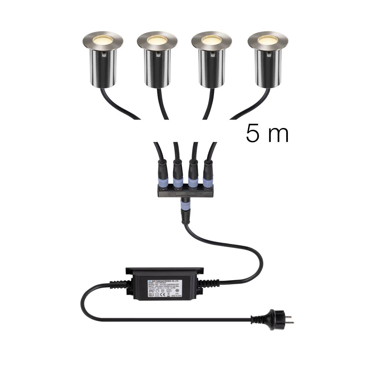 SLV TRAIL-LITE 60 1008841 4er Set Produktansicht