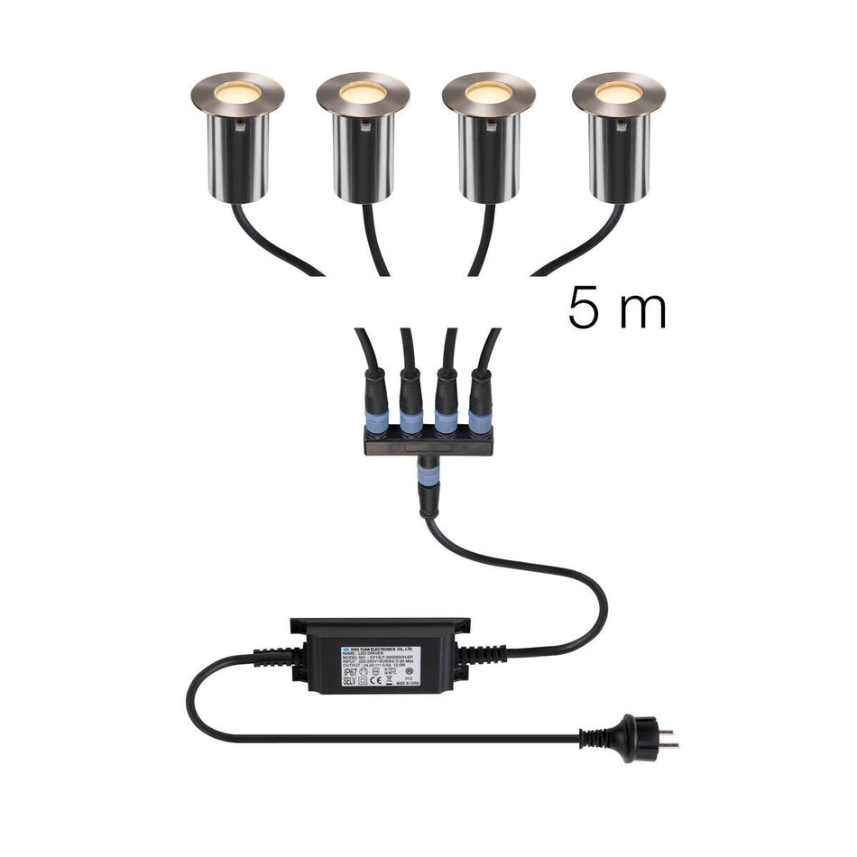 SLV TRAIL-LITE 60 1008841 4er Set Produktansicht