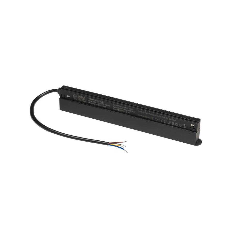 SLV 48V SYSTEM Intrack LED Treiber Schwarz 1009012