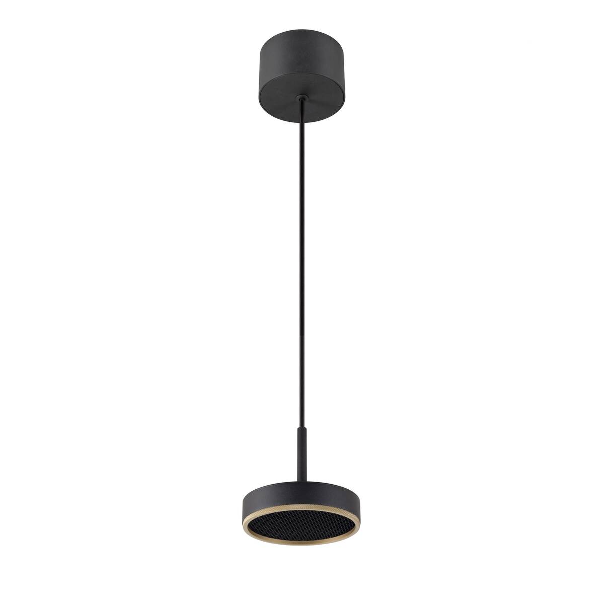 SLV GRIP! FLAT Pendelleuchte Schwarz Gold 1009014 Detail