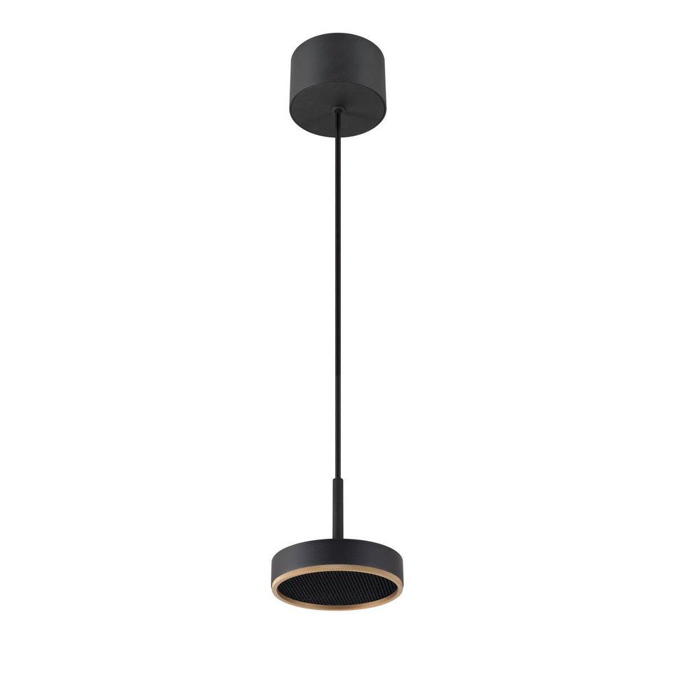 SLV GRIP! FLAT Pendelleuchte Schwarz Gold 1009014 Detail