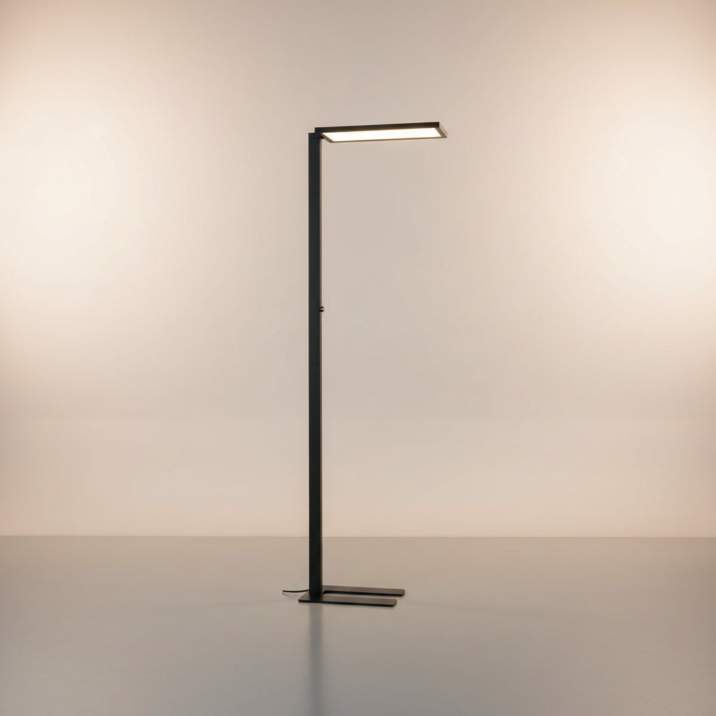 SLV WORKLIGHT EASY LED Stehleuchte Schwarz – 60 W, 7150 lm, 4000 K, CRI 90