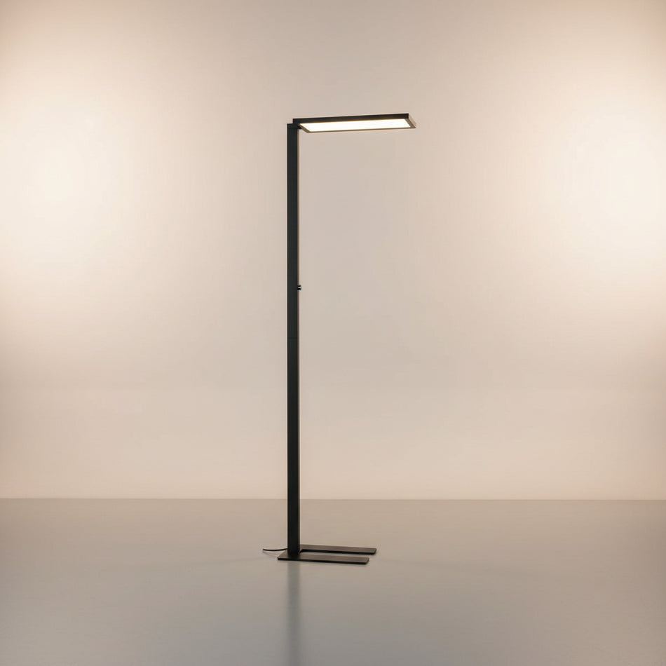 SLV WORKLIGHT EASY LED Stehleuchte Schwarz – 60 W, 7150 lm, 4000 K, CRI 90