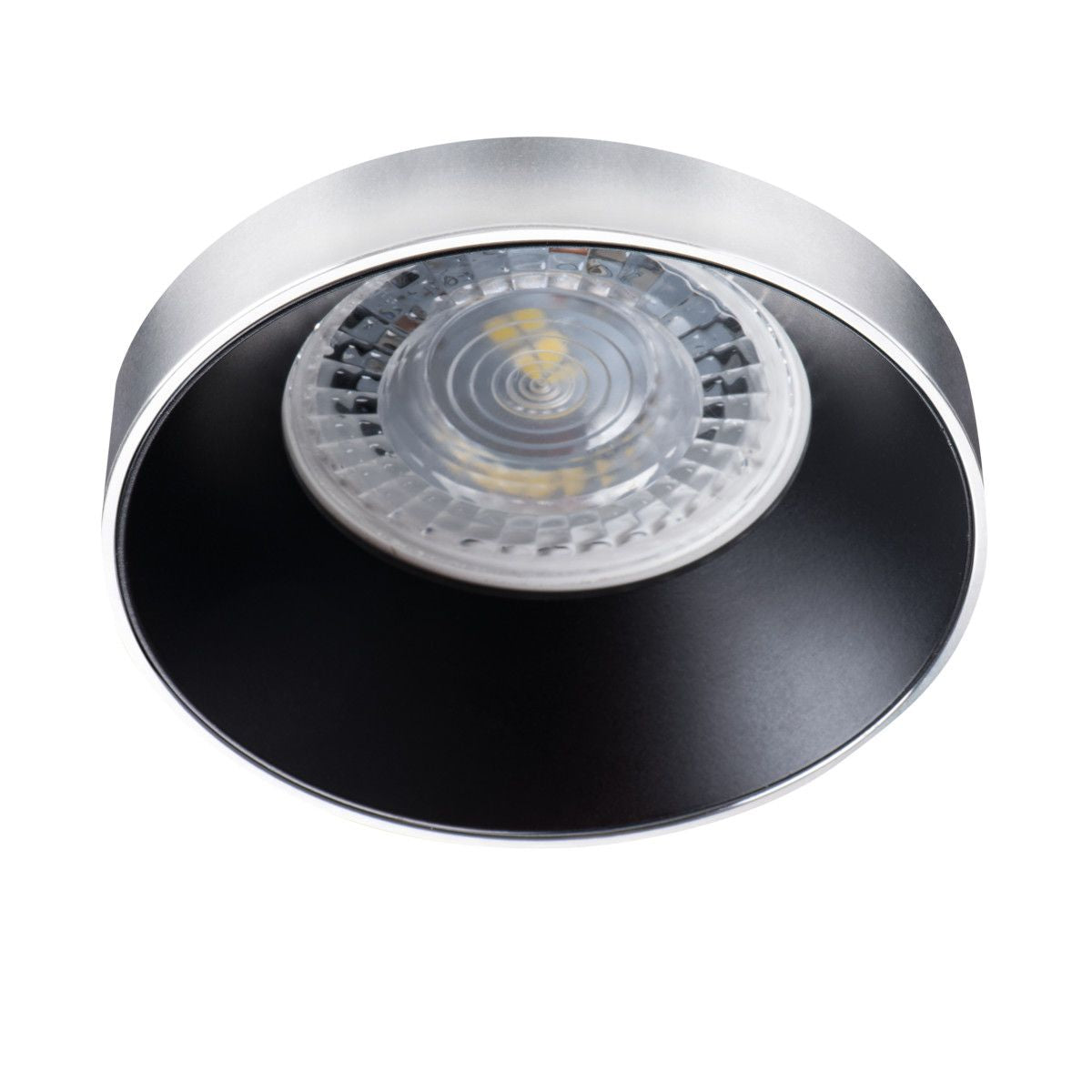 Recessed aluminum spotlight round Ø75 IP20 GU10 230V