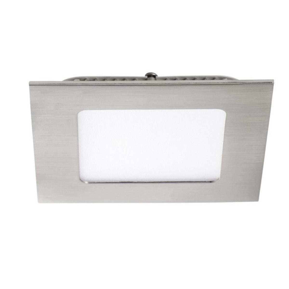 LED recessed ceiling light made of aluminum square 120mm x 120mm IP44 6W 230V 