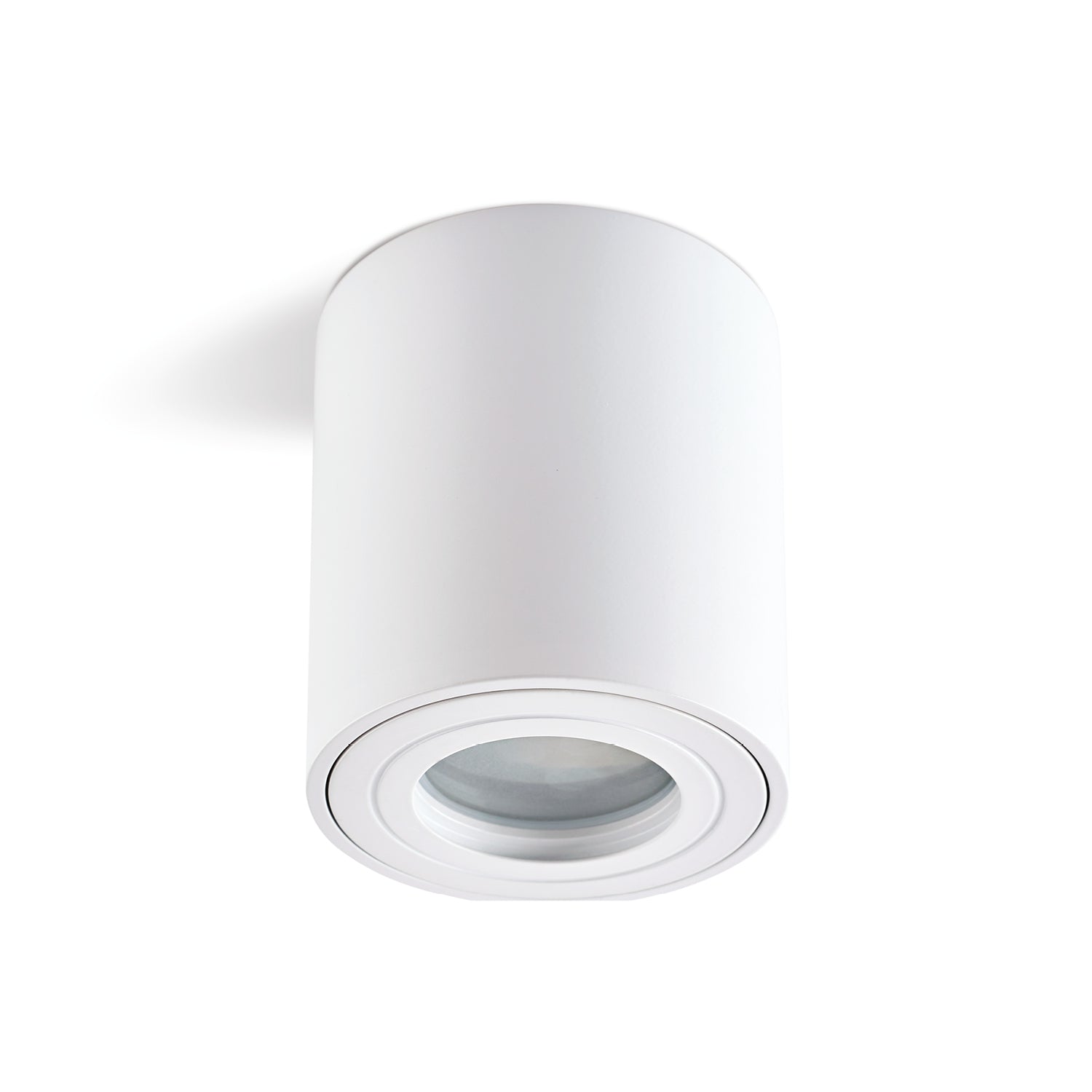 Spot en saillie aluminium MILANO-R IP44 Rond 95mm X Ø80mm IP44 GU10 230V 