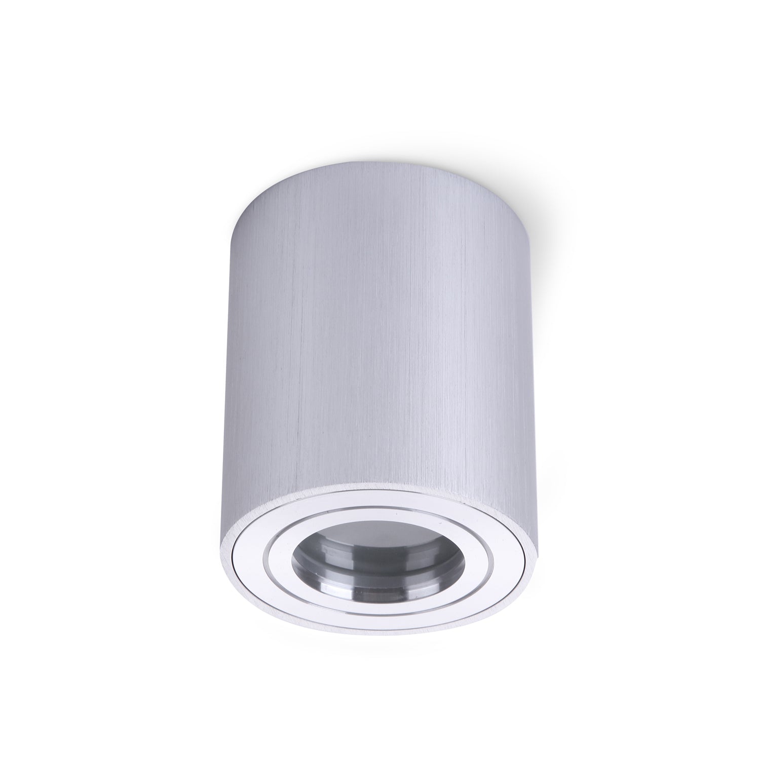 Spot en saillie aluminium MILANO-R IP44 Rond 95mm X Ø80mm IP44 GU10 230V 