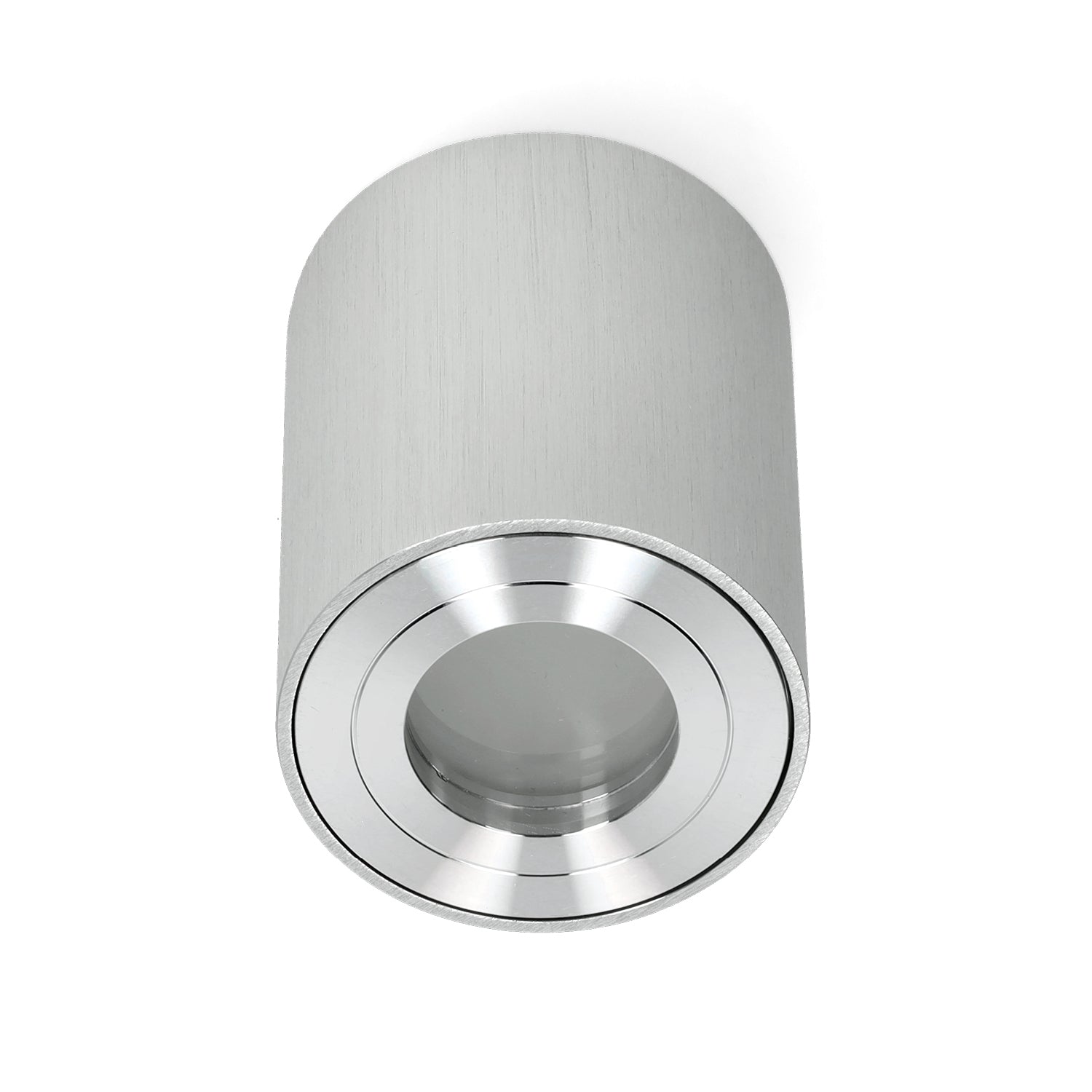 Spot en saillie aluminium MILANO-R IP44 Rond 95mm X Ø80mm IP44 GU10 230V 