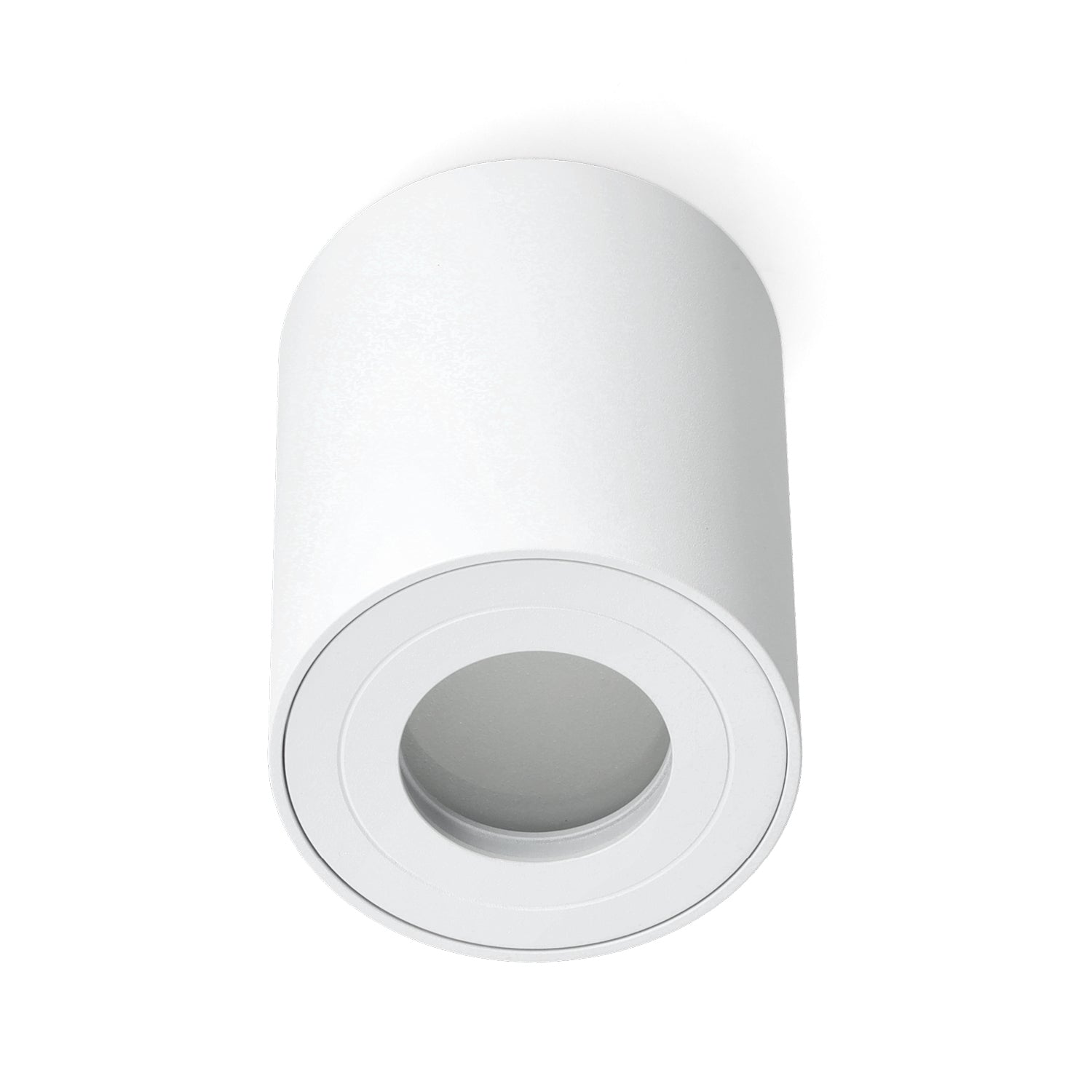 Spot en saillie aluminium MILANO-R IP44 Rond 95mm X Ø80mm IP44 GU10 230V 