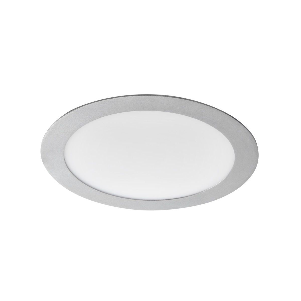 LED recessed spotlight made of plastic round Ø220mm IP44/20 18W 230V