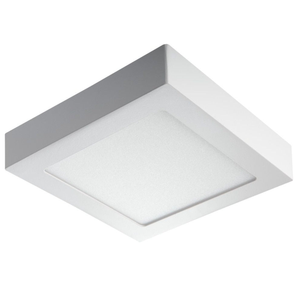 Plafonnier LED blanc blanc neutre, 18W IP20 230V 