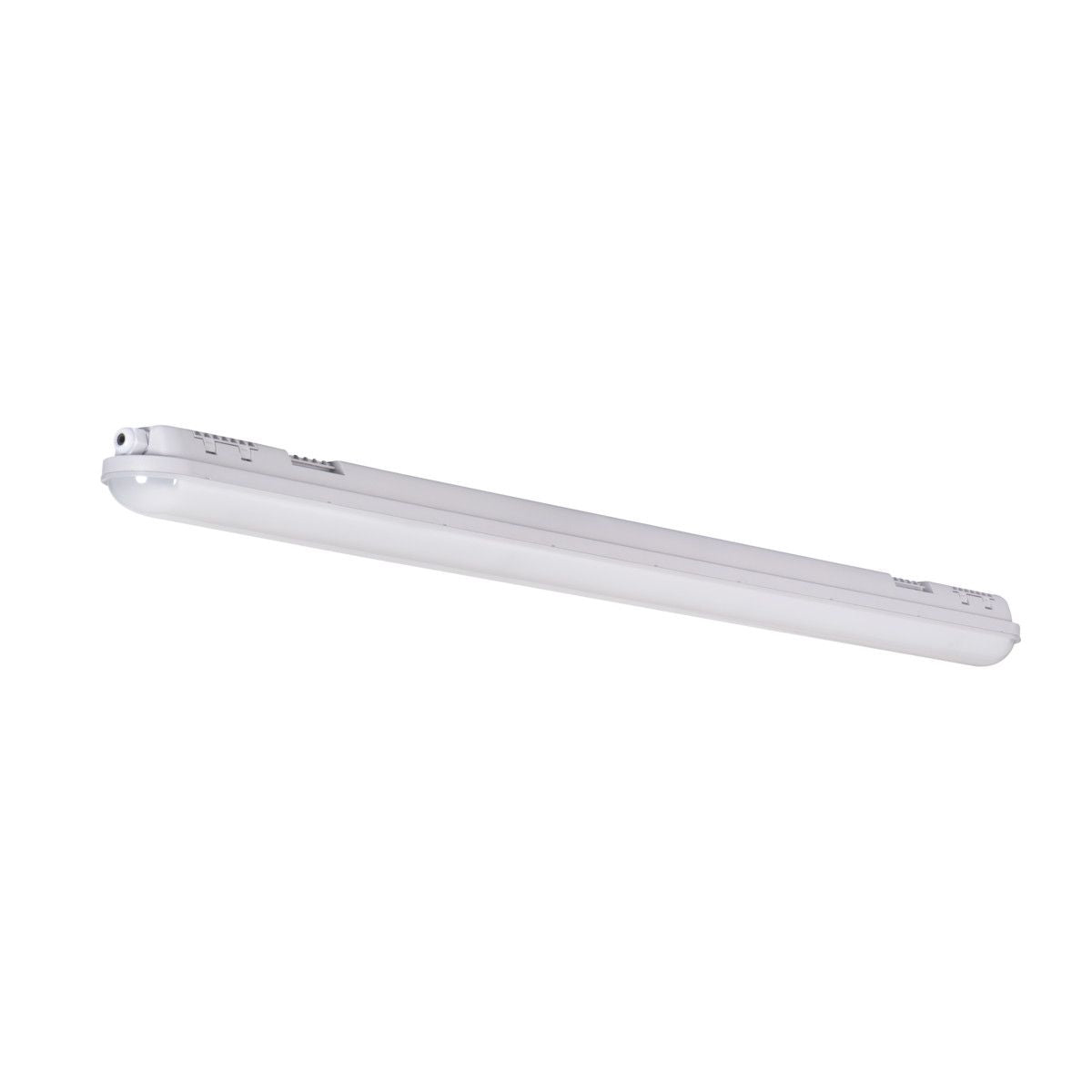 LED-Feuchtraum-Wannenleuchte Grau Neutralweiß, 66W IP65 230V