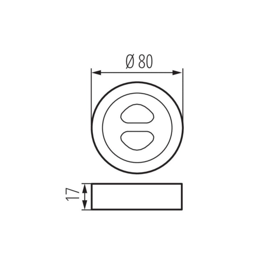 Télécommande pour bandes LED RGB / CCT / RGBW, blanc, IP20 / 2x AAA