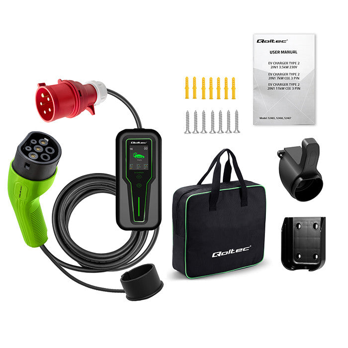 Mobile EV-Ladestation Typ 2 – 11 kW – CEE 32 A – 5 m – Bild 15