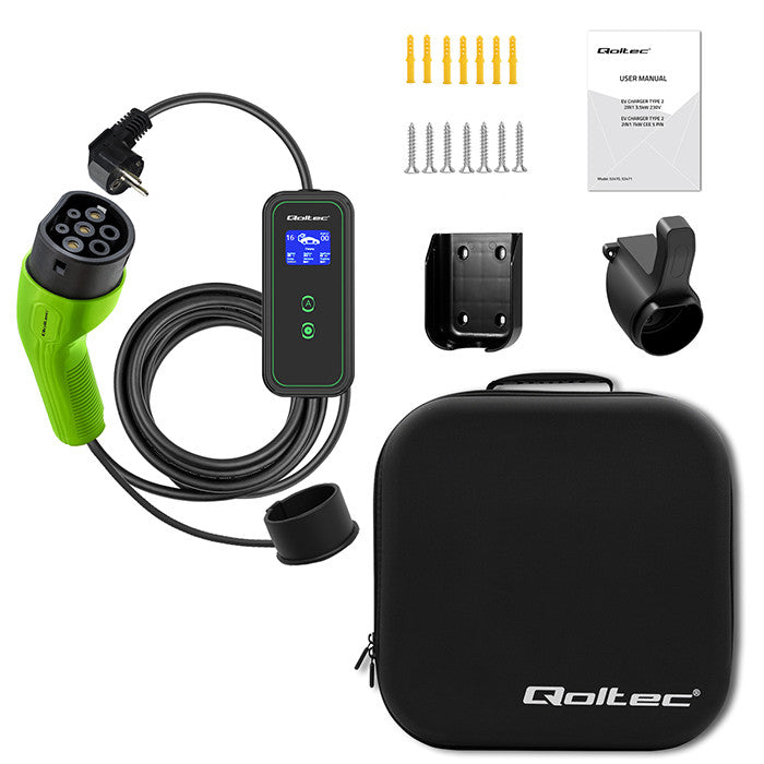 Mobile EV-Ladestation Typ 2 – 3,5 kW – Schuko 16 A – WiFi – 5 m – Bild 8
