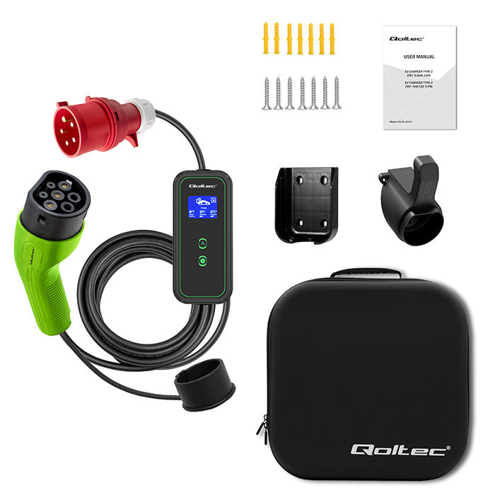 Mobile EV-Ladestation Typ 2 – 11 kW – CEE 32 A – 5 m – Bild 8