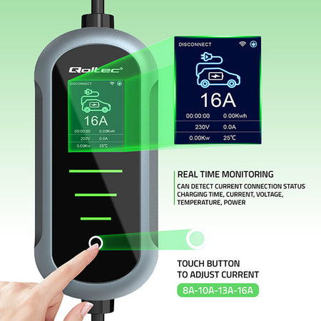 Mobile EV-Ladestation Typ 2 – 22 kW – CEE 32 A – WiFi – 7 m – Bild 4