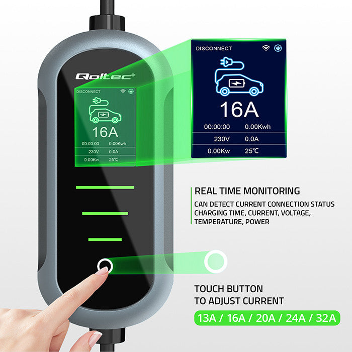 Mobile EV-Ladestation Typ 2 – 7 kW – CEE 32 A – WiFi – 5 m – Bild 6