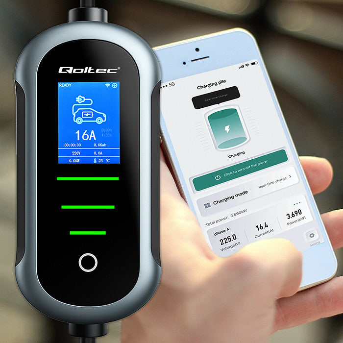 Mobile EV-Ladestation Typ 2 – 7 kW – CEE 32 A – WiFi – 5 m – Bild 7