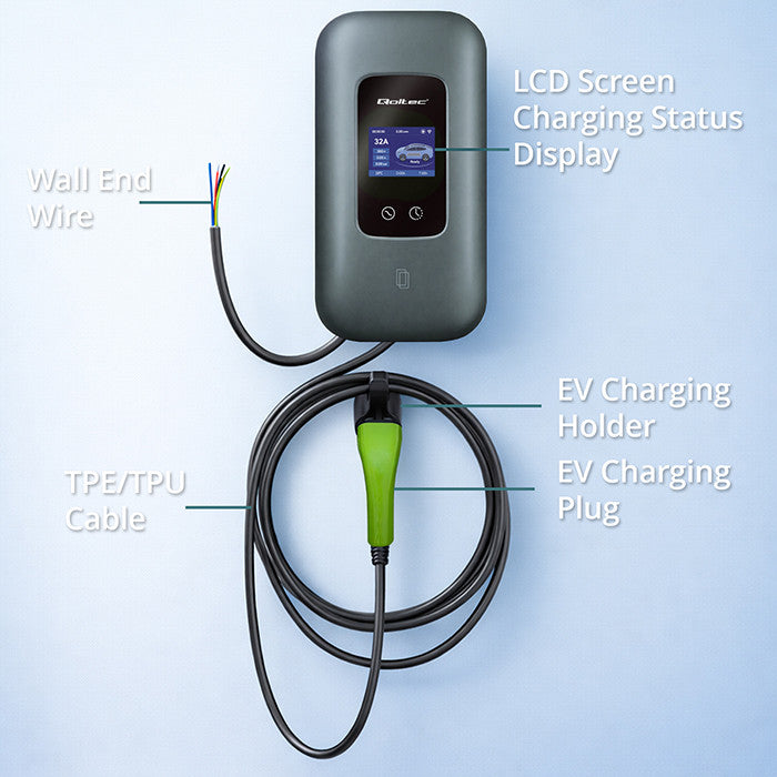 EV-Ladestation Typ 2 – 22 kW – 3-phasig – WiFi – RFID – 5 m – Bild 5