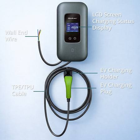 EV-Ladestation Typ 2 – 22 kW – 3-phasig – WiFi – RFID – 5 m – Bild 5