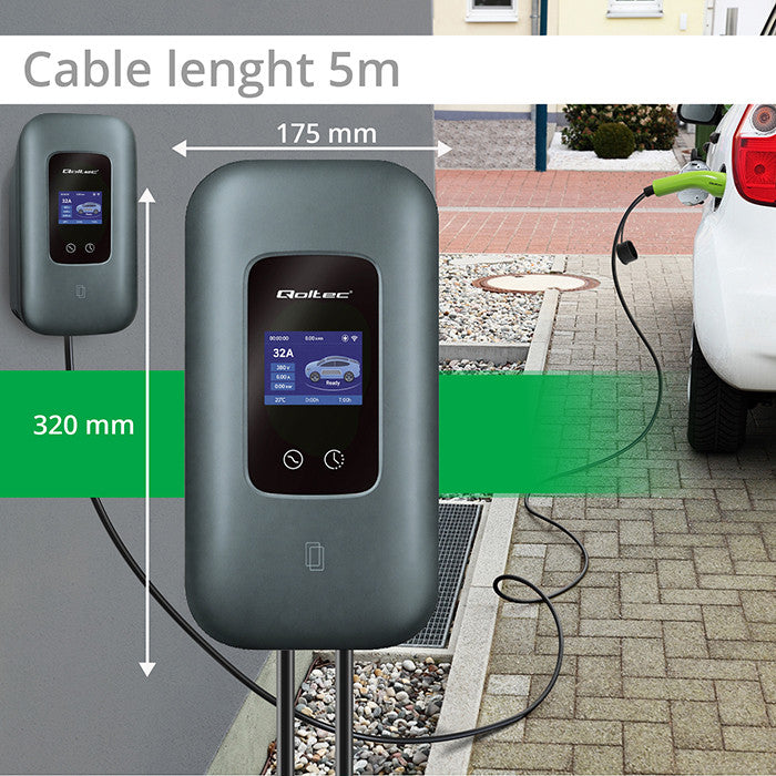 EV-Ladestation Typ 2 – 22 kW – 3-phasig – WiFi – RFID – 5 m – Bild 8