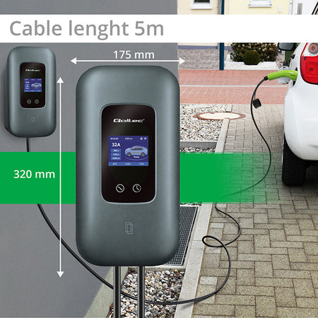 EV-Ladestation Typ 2 – 22 kW – 3-phasig – WiFi – RFID – 5 m – Bild 8