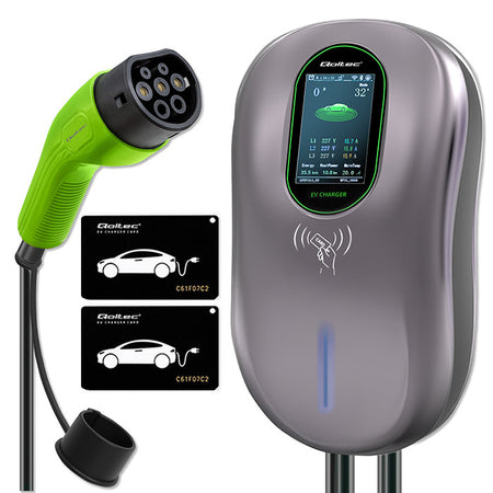 EV-Ladestation Typ 2 – 22 kW – 3-phasig – 5 m – Bild 1