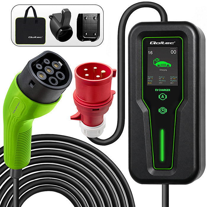 Mobile EV-Ladestation Typ 2 – 11 kW – CEE 32 A – 5 m – Bild 1