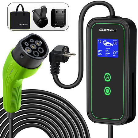 Mobile EV-Ladestation Typ 2 – 3,5 kW – Schuko 16 A – 5 m – Bild 1