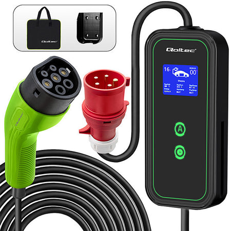 Mobile EV-Ladestation Typ 2 – 7 kW – CEE 32 A – 5 m – Bild 1
