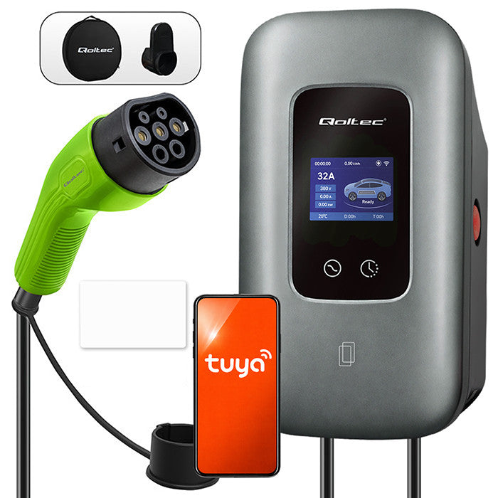 EV-Ladestation Typ 2 – 22 kW – 3-phasig – WiFi – RFID – 5 m – Bild 1