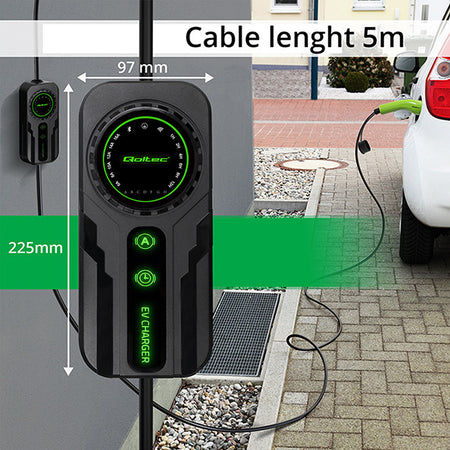 Mobile EV-Ladestation Typ 2 – 3,5 kW – Schuko 16 A – 5 m – Bild 11
