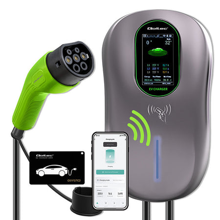 EV-Ladestation Typ 2 – 22 kW – 3-phasig – RFID – 5 m – Bild 12