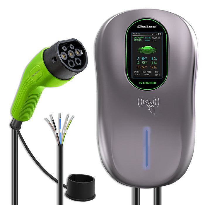 EV-Ladestation Typ 2 – 22 kW – 3-phasig – RFID – 5 m – Bild 6