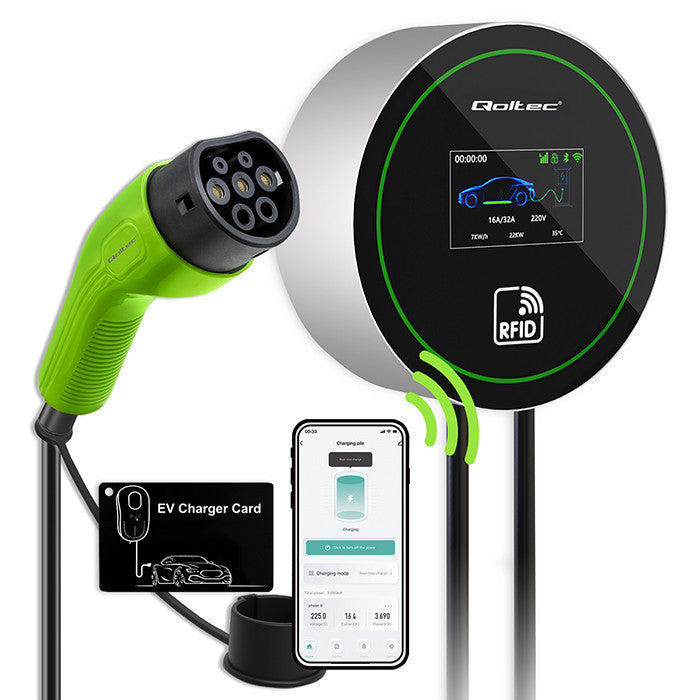 EV-Ladestation Typ 2 – 22 kW – 3-phasig – WiFi – RFID – 5 m – Bild 11