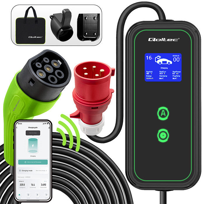 Mobile EV-Ladestation Typ 2 – 11 kW – CEE 32 A – WiFi – 5 m – Bild 17