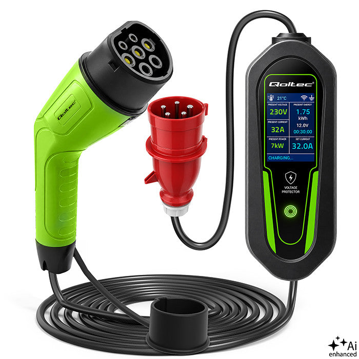 Mobile EV-Ladestation Typ 2 – 7 kW – CEE 32A – WiFi – 5m – Bild 10